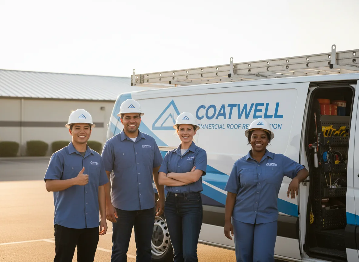 Commercial roof coating company in Rome, IL